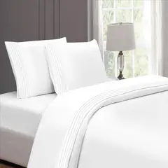 CASATEX - Set de Sabana de 4 Pieza 100% Algodón