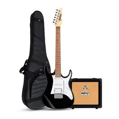 IBANEZ - GIO PACK GRX40 BLACK NIGHT - ORANGE CRUSH 12W