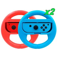 GENERICO - Soporte Timón para Joycons Nintendo Switch joy con Volante 2 und