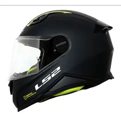 LS2 - CASCO INTEGRAL PARA MOTO LS2 FF812 MINI SOLID NEGRO MATE
