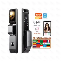 OEM - Cerradura Smart Con Reconocimiento facial Y video Portero Full DH