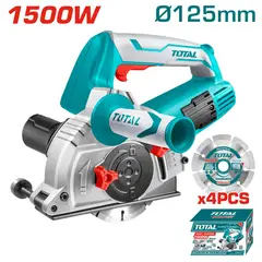 Total Tools - Ranuradora 1500w Cortadora De Concreto Industrial Total - TWLC1256