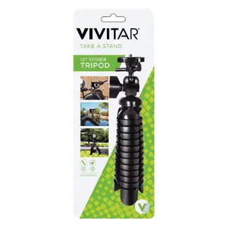 VIVITAR - TRIPODE SPIDER PARA CAMARAS VIV-SP-12-BLK