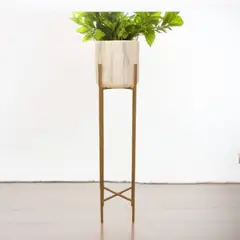 MAP DESIGN HOME - Macetero de Piso Moderno 22x82 cm