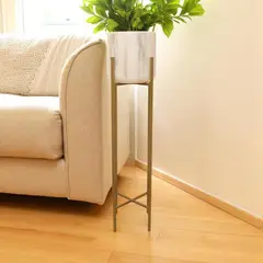 MAP DESIGN HOME - Macetero de Piso Moderno 22x90 cm