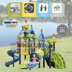 BABY - Centro de Juegos Castillo con Columpios «TINY KINGDOM» Green