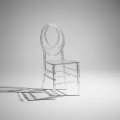 OEM - Silla Tiffany Chiavari Acrílica Transparente Apilable