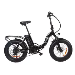 GENERICO - E-BIKE CYCOOL EWILD20W/1005 CON TIMON PLEGABLE, INC. BATERIA, CARGADOR Y LLAVES NEGRO