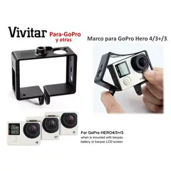 VIVITAR - MARCO SOPORTE VIVITAR PARA CAMARAS GOPRO HERO 3, HERO 3+ Y HERO 4