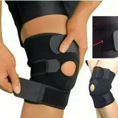 HOLGU - Rodillera Ortopédico Ajustable Velcro Triple Ajuste