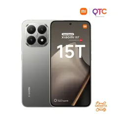 XIAOMI - Xiaomi 15T Smartphone 12GB RAM 512GB Gris Alto Rendimiento Cámara Avanzada