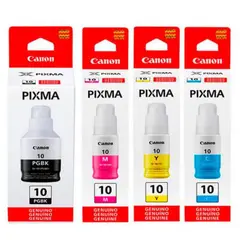 CANON - TINTA CANON GI-10 KIT DE 4 COLORES GI-10