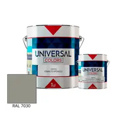 UNIVERSAL COLORS - Pintura Esmalte Epóxico Universal Colors RAL 7030 1gl