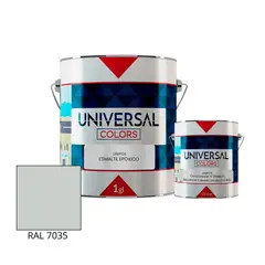 UNIVERSAL COLORS - Pintura Esmalte Epóxico RAL 7035 1gl