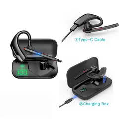 NEW BEE - Audifono Profesional de manos libres con estuche de carga New Bee M51
