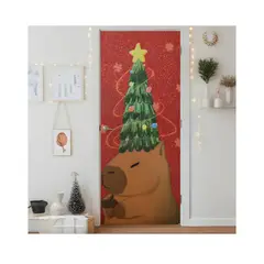 GENERICO - Funda Navideña Para Puerta 410878-1-6