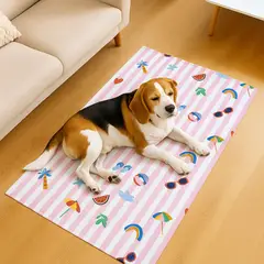 GENERICO - Manta Gel Refrescante Para Mascota - Talla M - (Rosa)