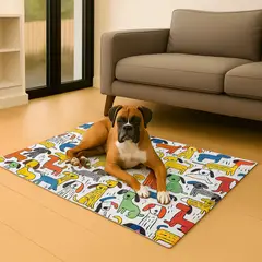 GENERICO - Manta Gel Refrescante Para Mascota - Talla M - (Blanco)