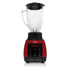 JHUMY - Licuadora Power Digital Rojo 1500W 2L