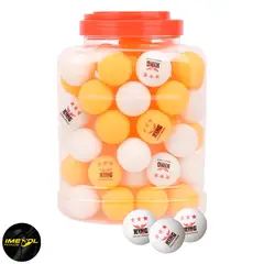 KING - Pelotas de Ping Pong Frasco 60 UNID – Tres Estrellas COMBINADO