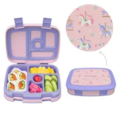 BENTGO - Lonchera Bentgo Kids Lunch Box - Unicornios en Carrusel