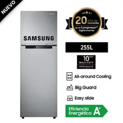 SAMSUNG - Refrigeradora 255L No Frost - RT25FARADS8