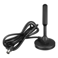 GENERICO - Antena Tv Digital Hd tv Interior Y Exterior 81dbi Coaxial5m