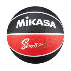 MIKASA - PELOTA DE BASQUET STREET JAM 5 NEGROROJO