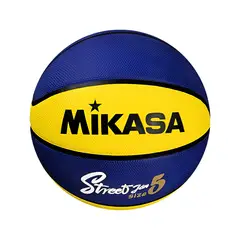 MIKASA - PELOTA DE BASQUET STREET JAM 5 AMARILLOAZUL