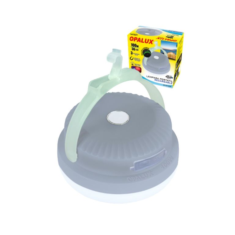 Lampara Portatil Colgante 100W 900Lm Opalux OP-FD100W