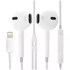 OEM - Auricular Audífonos para IP Lightning Manos Libres Hands Free