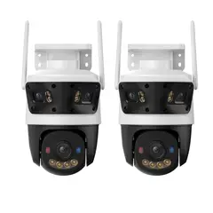 IMOU - Kit 2 Cámara de Seguridad IMOU Cruiser Triple Lente 11 MP (3mp+3mp+5mp)