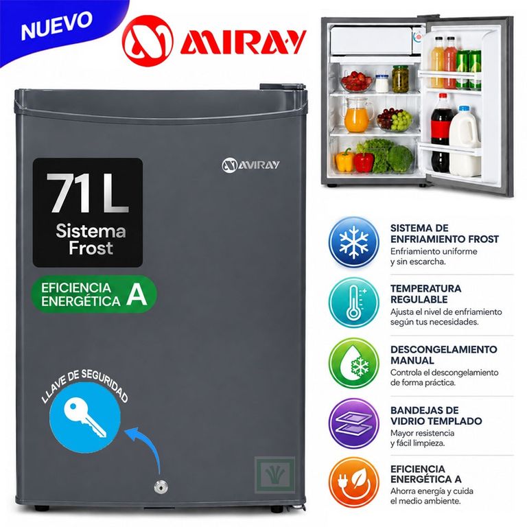 Frigobar Miray RM-75X Frost 71L