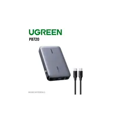 UGREEN - Power Bank UGREEN 20000 mAh con carga rápida bidireccional
