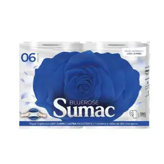 SUMAC - Papel Higienico Jumbo x6 unidades de 350 Metros liso