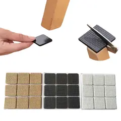 GENERICO - Almohadillas Autoadhesivas Antideslizantes para Muebles x 9