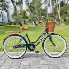 MILLER BIKES - Bicicleta de Paseo Amelia aro 24 Negra