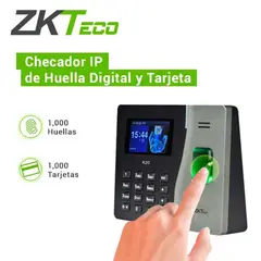 GENERICO - CONTROL DE ASISTENCIA Y ACCESO BÁSICO IP K20 PRO - ZKTECO