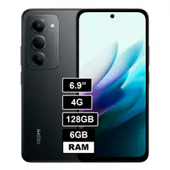 XIAOMI - Redmi 15 128GB 6GB RAM Cámara 50mpx Color Negro