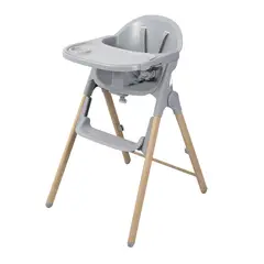 CARESTINO - Silla de Comer Baku Gris