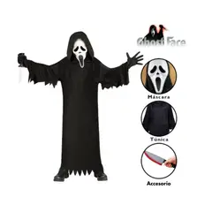 GENERICO - Disfraz Completo Ghost Face Classic Talla M