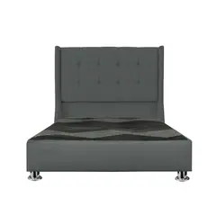 GENERICO - Cama tapizada Cielo Pcromadas - 15plz Gris oscuro