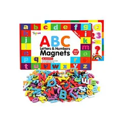 GENERICO - Set Didáctico Pizarra y Letras Magnéticas - 253pcs