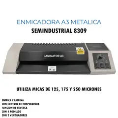 BEST - Enmicadora Laminadora A3 Metalica Semindustrial 8309