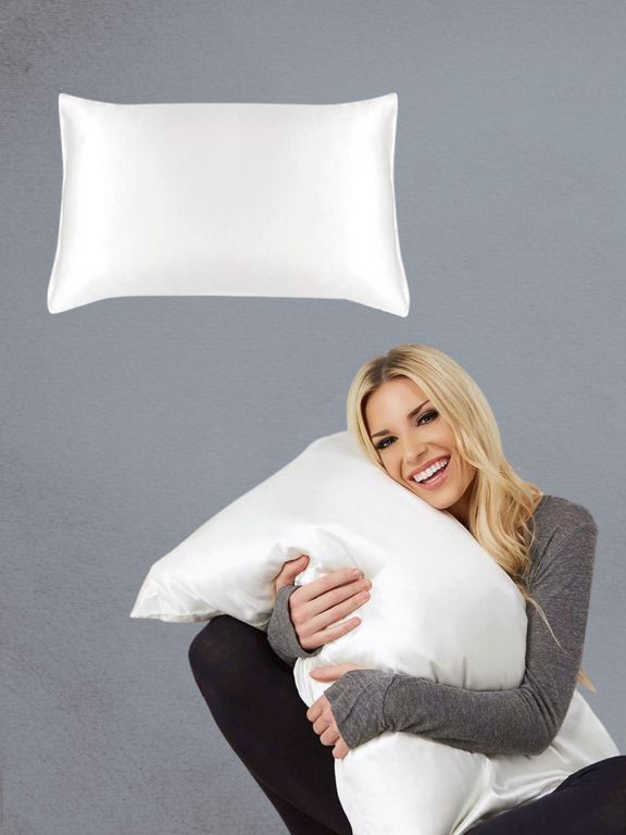 Funda de almohada de seda