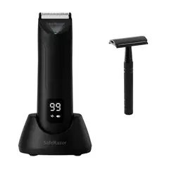 SAFERAZOR - Rasuradora Intima Saferazor + Afeitadora Facial Clasica