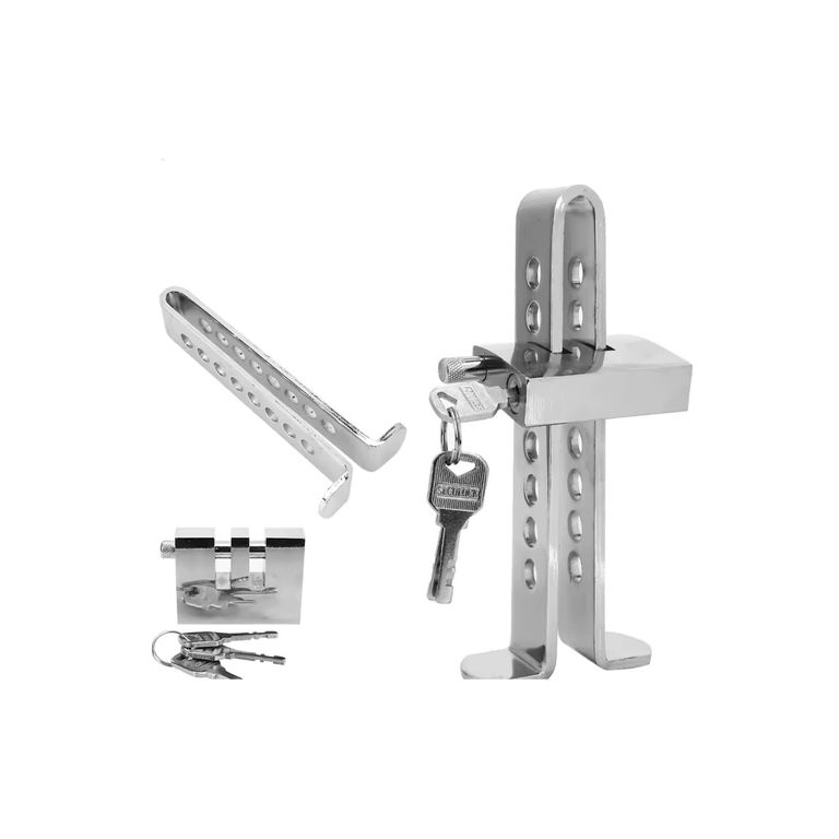 Seguro Traba Pedal Con Candado Universal Para Vehículos