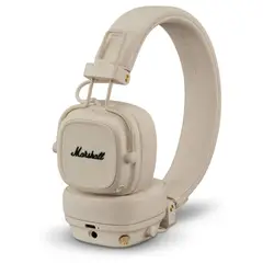 Marshall - Audífonos Bluetooth Marshall Major V On-Ear Wireless 100Hrs Crema