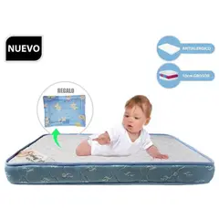 LIFESTYLES - COLCHON PARA CUNAS PACK AND PLAY DE 3 CELESTE