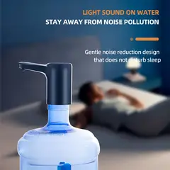 OEM - Dispensador de Agua Bomba de Agua para Botella Automático Portátil Recargable